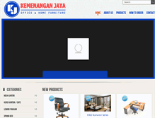 Tablet Screenshot of kjfurniture.com